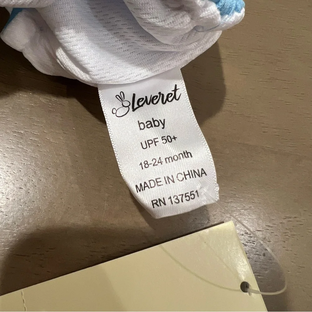 Leveret Reusable Swim Diaper Blue 18-24M